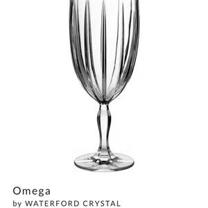 Omega by Waterford Crystal Goblets - set of 4